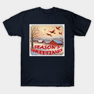 Season's Greetings Winter Wonderland T-Shirt